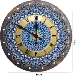 Mandala Crystal Diamond Painting Wall Clock